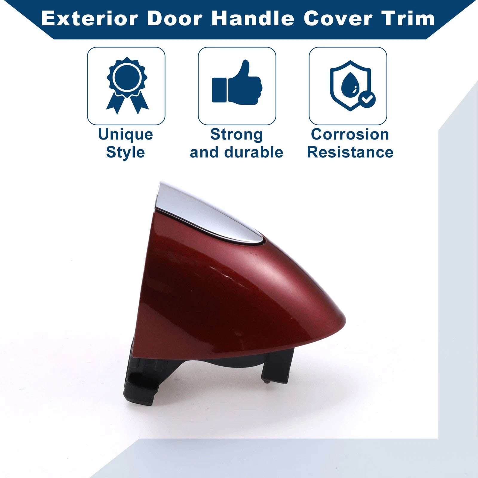 Exterior Door Handle Cover Trim for Buick LaCrosse (2017–2019) Red