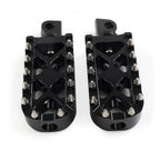2X Foot Pegs Floorboard MX Style Pedals for Harley Touring Softail Dyna
