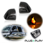 Smoked LED Side Mirror Turn Signal Light for Dodge Ram 1500 2500 3500 4500