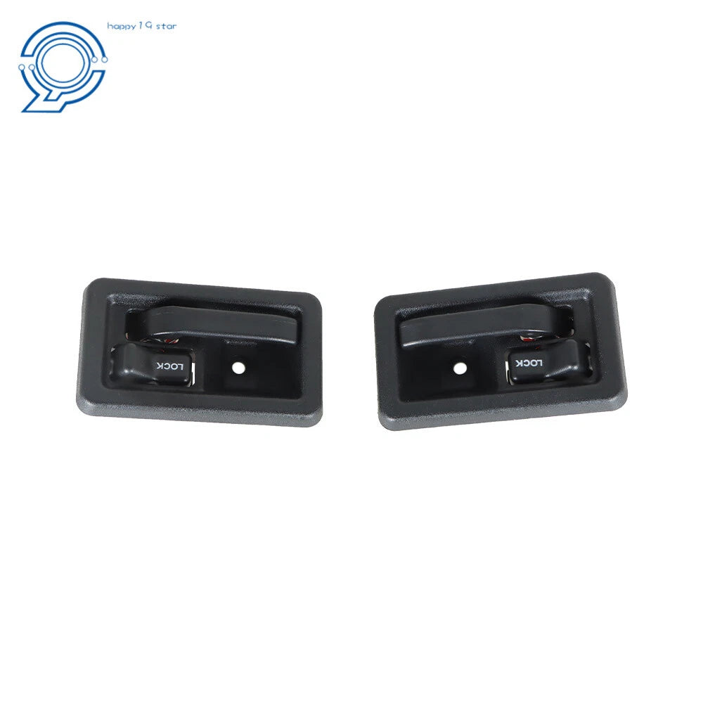 Set of 2 Black Door Handles for Jeep Wrangler YJ TJ (1987–2004)