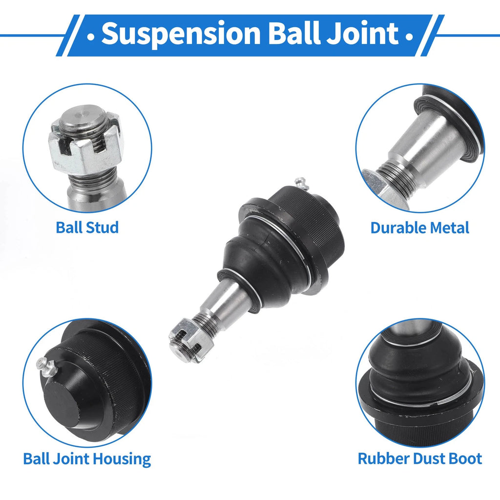 2X Front Lower Ball Joints for Chevrolet Silverado 1500 HD (2001–2003) No.K6693