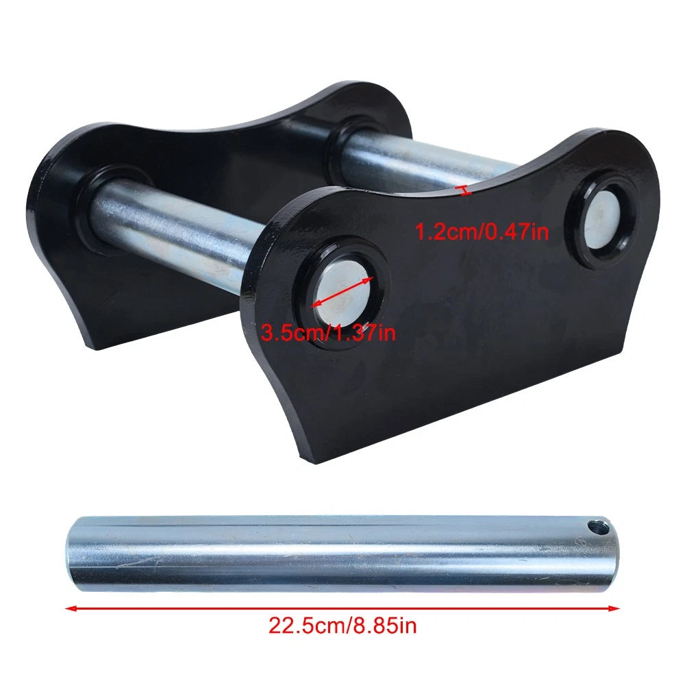 Bucket Attachment Ears & 2X 35mm Pins for Cat 302 Mini Excavator