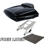 Razor Trunk Backrest Mount Rack for Harley Street Road Glide King (2014–2026)