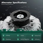 Alternator for Ford Windstar (1999–2003) V6 3.8L 135A XF2U-10300-BE 8253