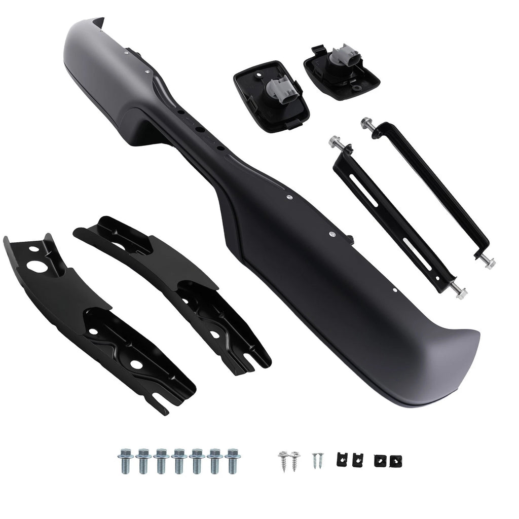 Rear Bumper Black for Toyota Tundra (2000–2006) 525910C010 Steel Plastic