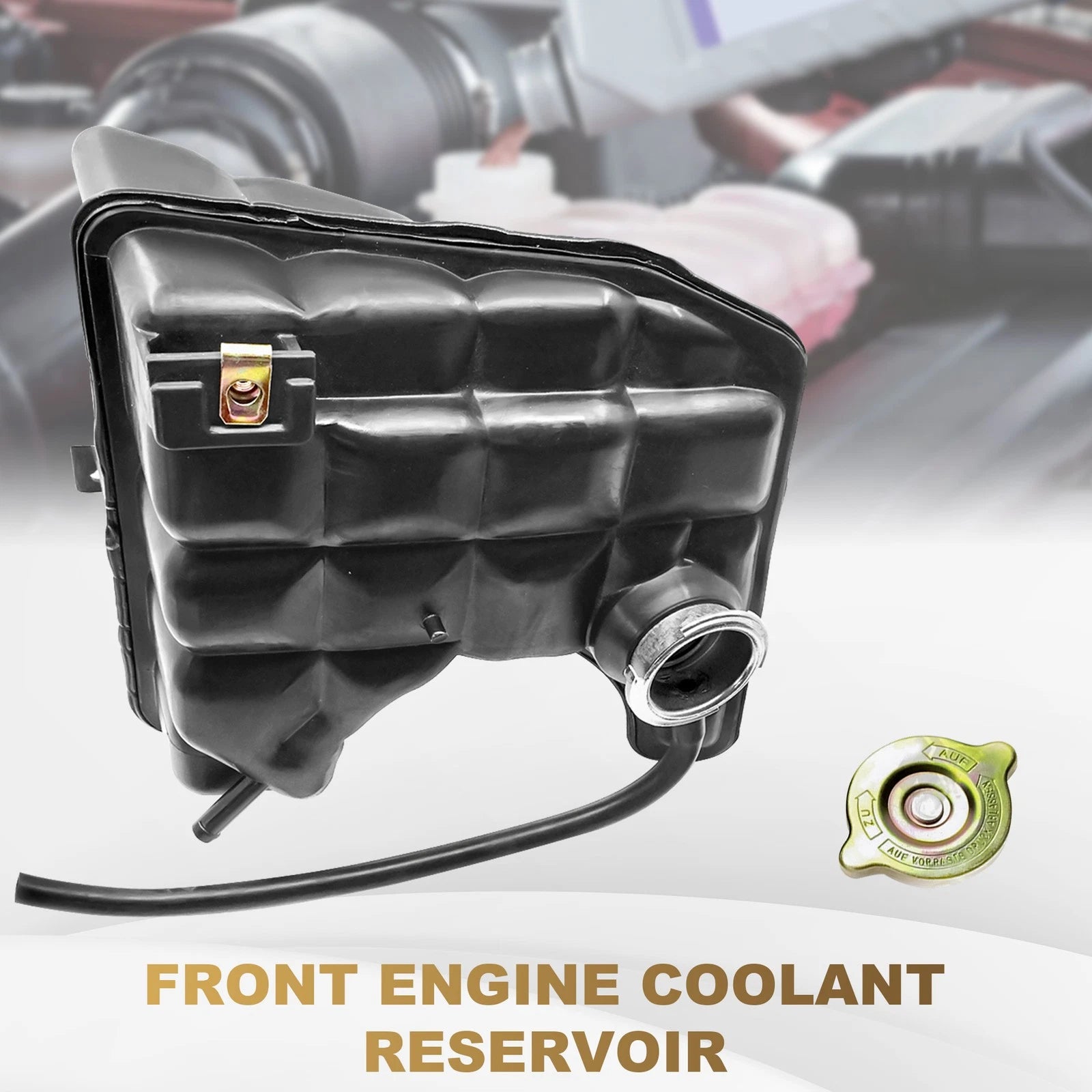 Coolant Reservoir with Cap for Cadillac Eldorado (1993-2002)