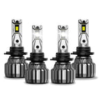 2X NOVSIGHT 9005 9006 LED Headlight Bulbs Kit for Hi/Low Beam (6500K)