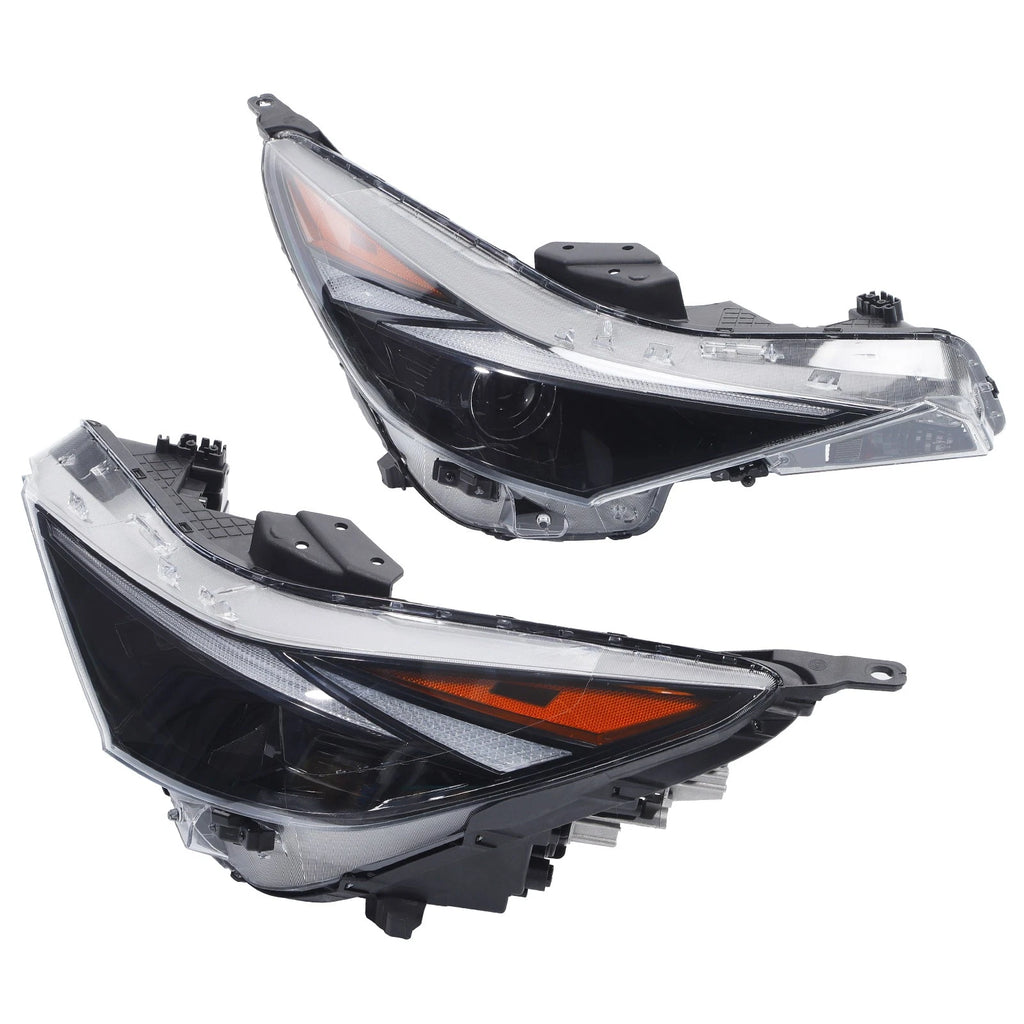 Headlights for Hyundai Elantra (2021–2022) Halogen with LED DRL Left+Right