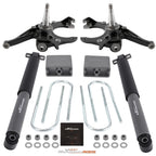 2" Drop Spindles + Shock Kit for Chevrolet S10 RWD (1982–2004)