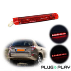 1X LED Tube Red 3rd Brake Light for Toyota Corolla (2009–2013)