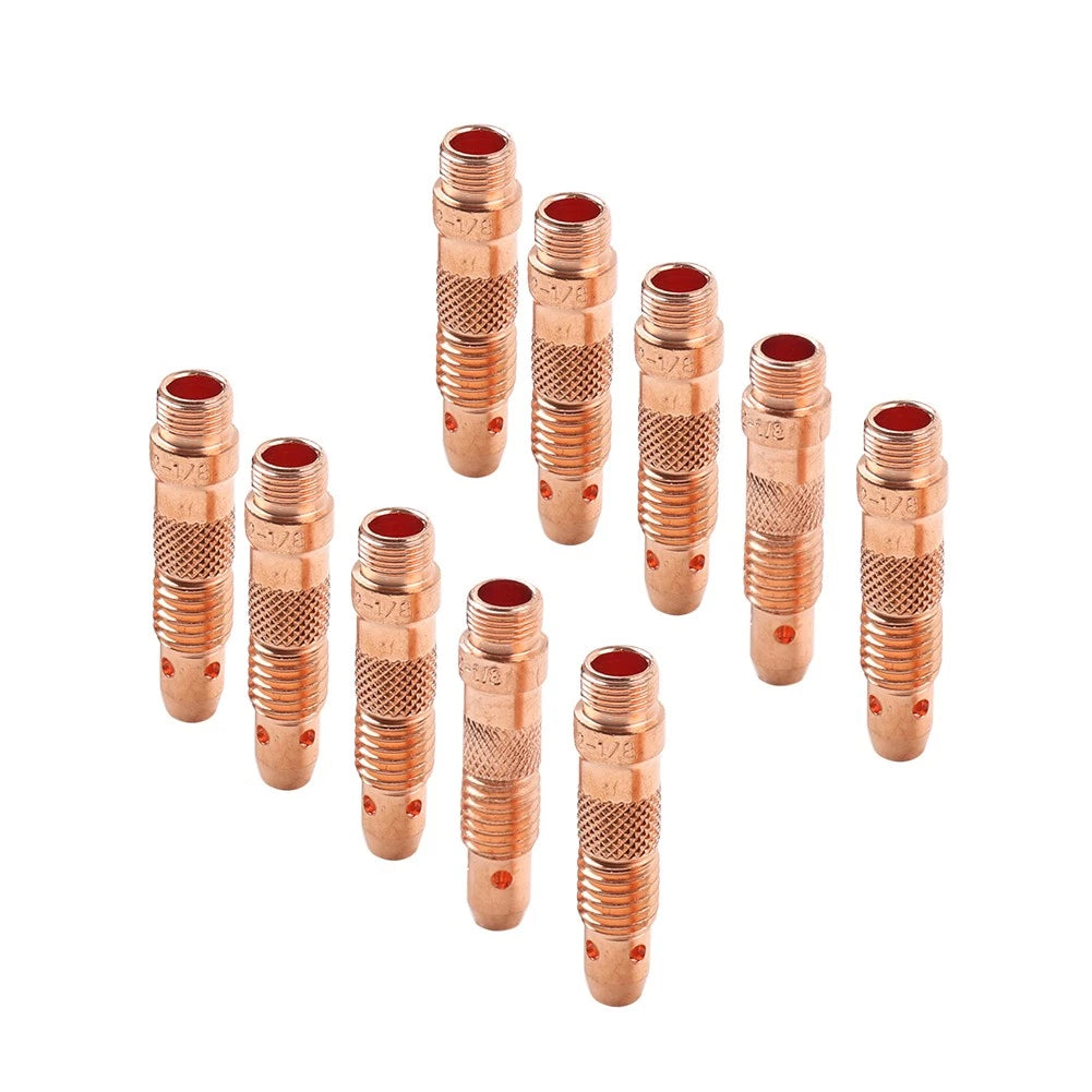 10PCS Collet Body for WP-17 WP-18 WP-26 Tig Welding Torch