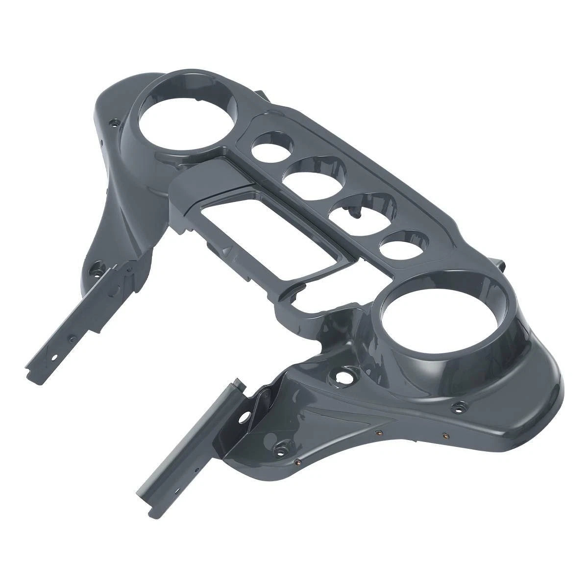 Inner Fairing Speedometer Cover for Harley Electra Glide (2014–2023) Gunship Gray