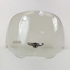Skull With Wings Logo Windshield for Harley Touring Electra Glide (1996–2013)