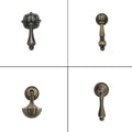 Set of 10 Antique Door Pull Knobs for Cabinet Drawer Hardware