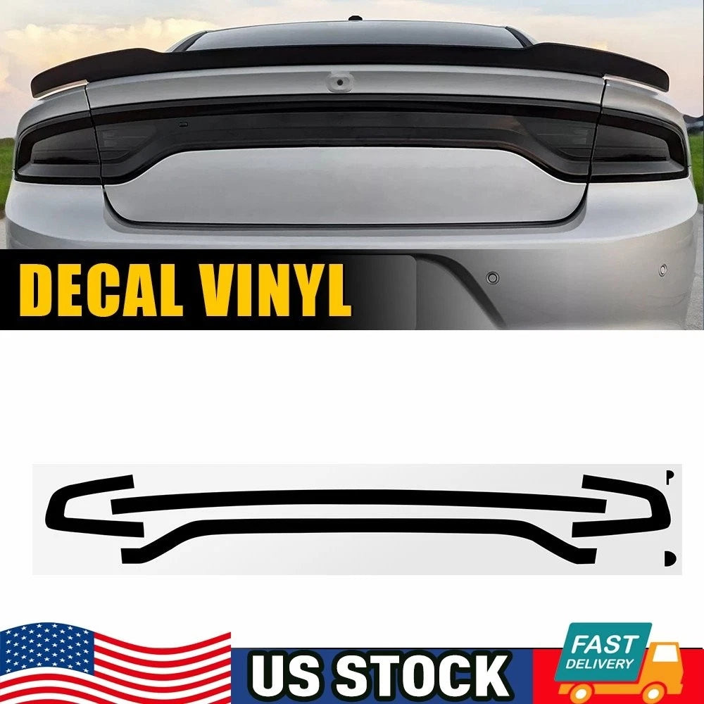 Tail Light Black Out Vinyl Smoke for Dodge Charger (2015–2023)