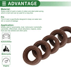 Set of 5 Oil Seals FKM Rubber 20x30x10mm High Pressure