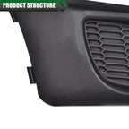Set of 2 Front Bumper Fog Light Covers for Chevrolet Sonic (2012–2016)