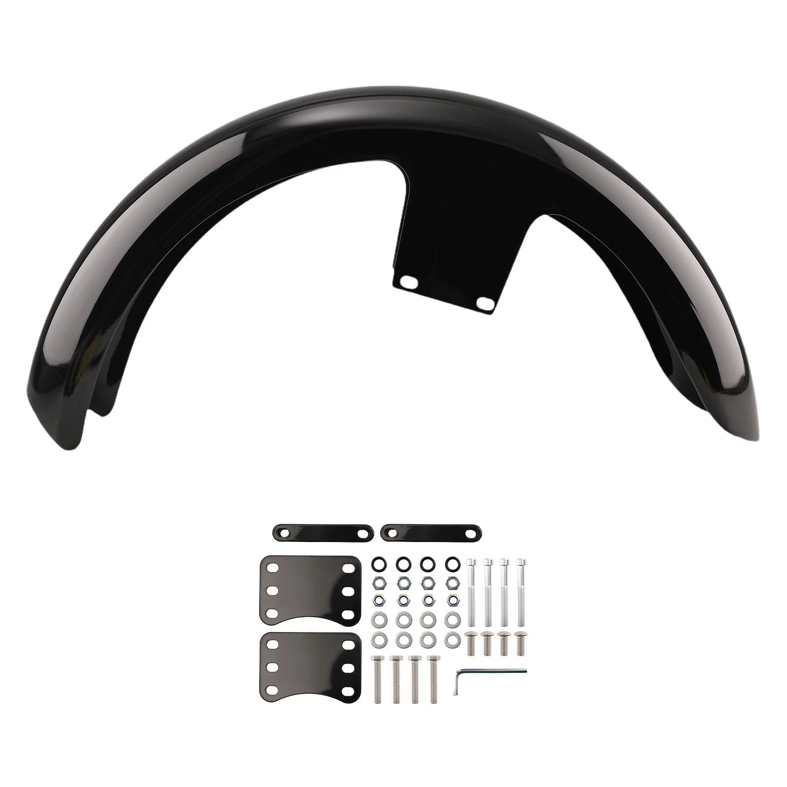Black Front Fender for Harley Touring Road Glide EFI CVO FLTRSEI (2000–2001)