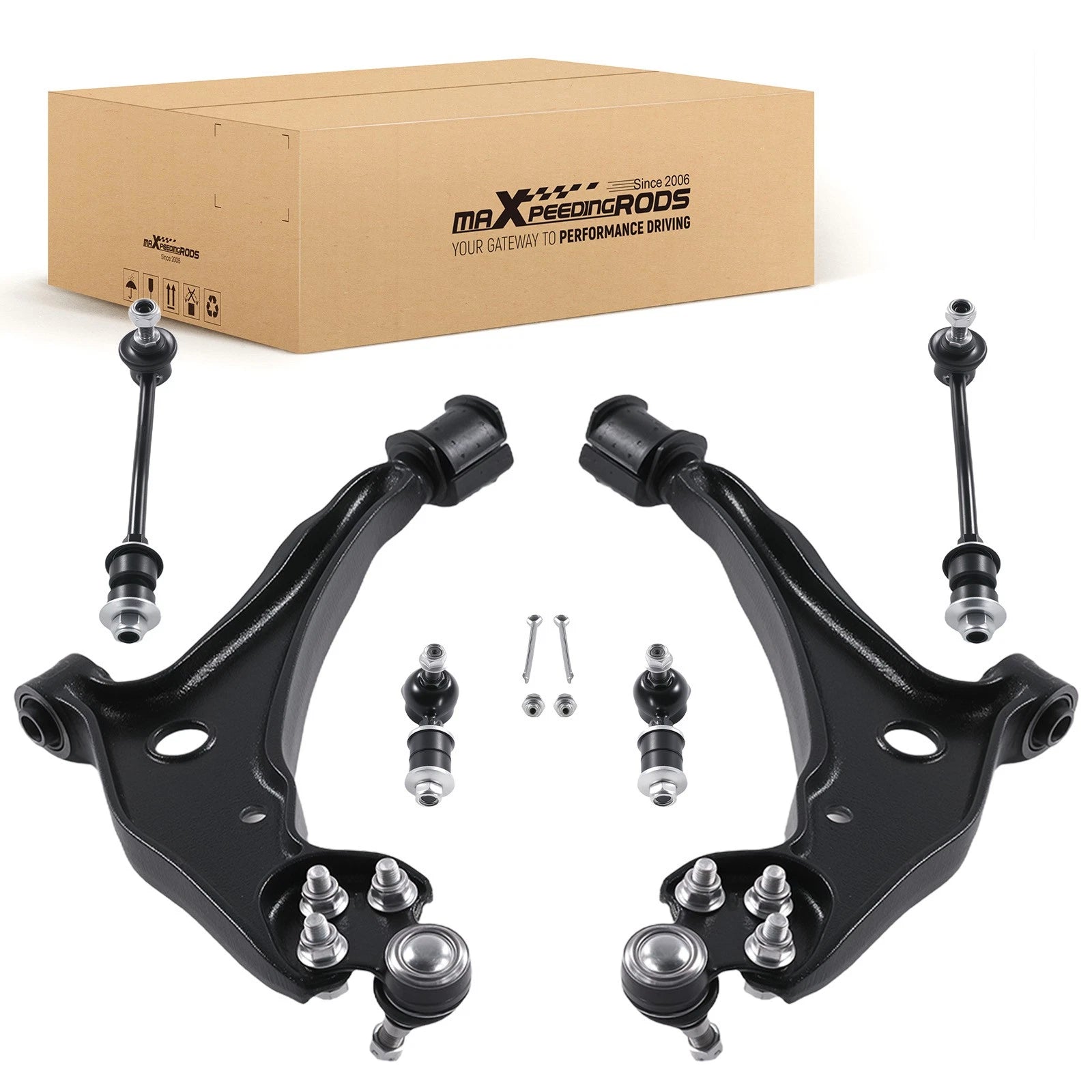 Front Lower Control Arms & Sway Bar Links for Mercury Villager, Nissan Quest (1999–2002)