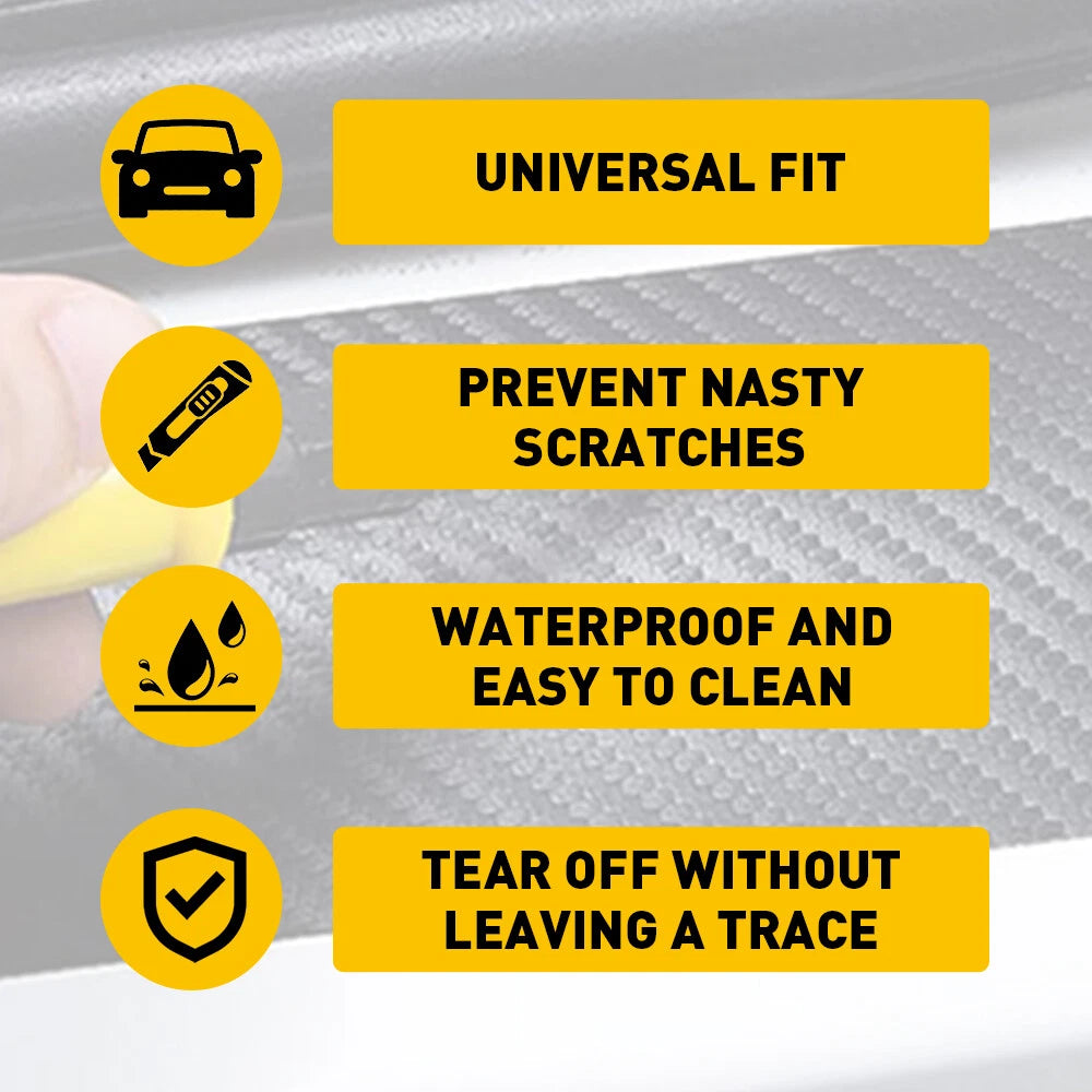 Set of 4 Sill Scuff Covers for Toyota RAV4