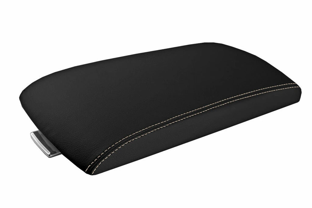Armrest Cover for Ford Flex (2009–2019) Leather Beige Stitch