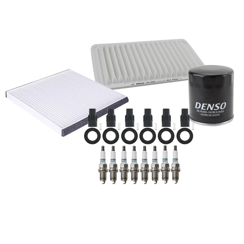 Denso 6 Spark Plug & Boot Kit for Camry ES330 RX330 Sienna Solara V6 (2002–2006)
