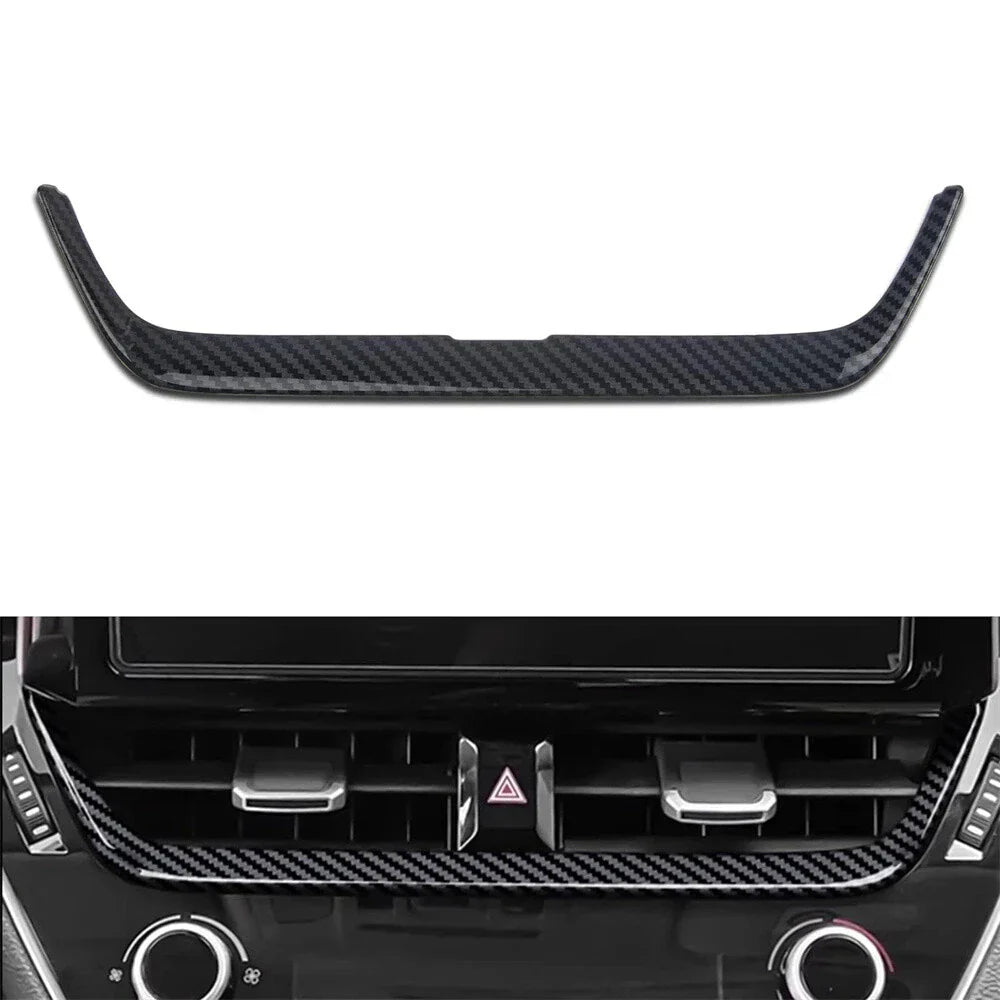 Dashboard Air Vent Cover Trim Carbon Fiber Look for Toyota Corolla (2019-2024)