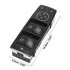 Master Driver Side Power Window Switch for Mercedes-Benz GLK280 (2009)
