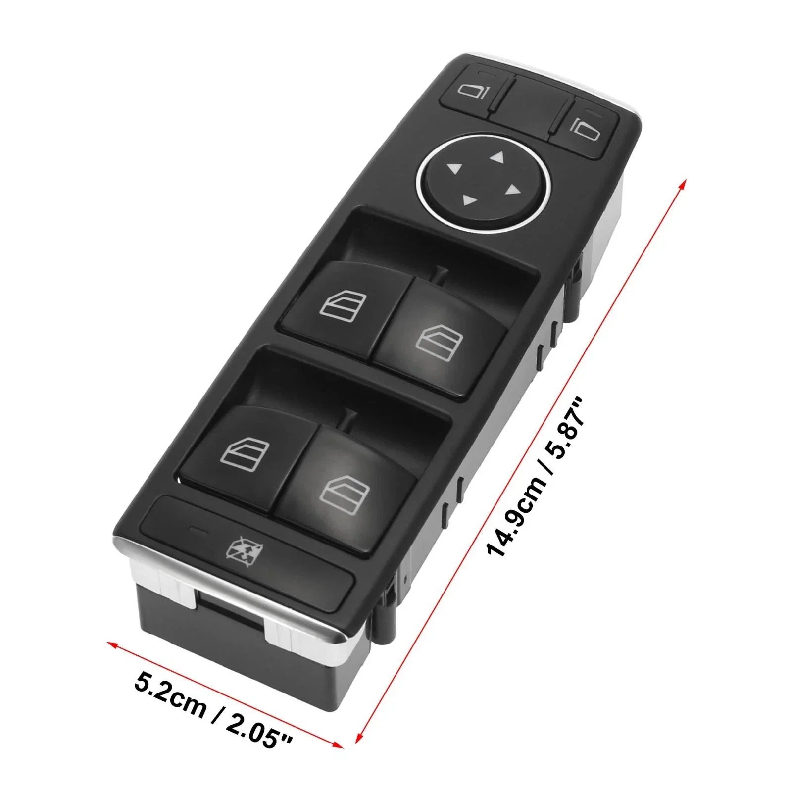 Master Driver Side Power Window Switch for Mercedes-Benz GLK280 (2009)