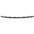 Replacement Black ABS Plastic Front Center Bumper Cover Molding