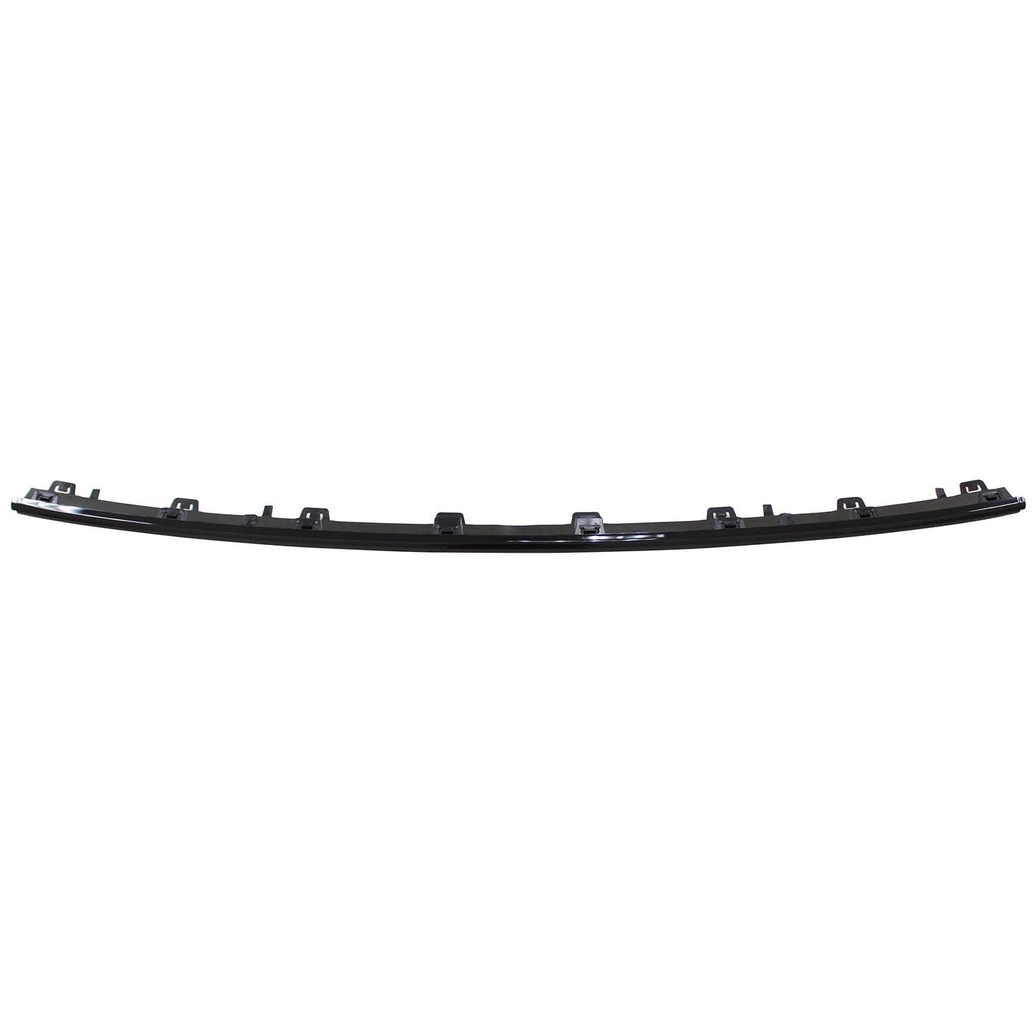 Replacement Black ABS Plastic Front Center Bumper Cover Molding