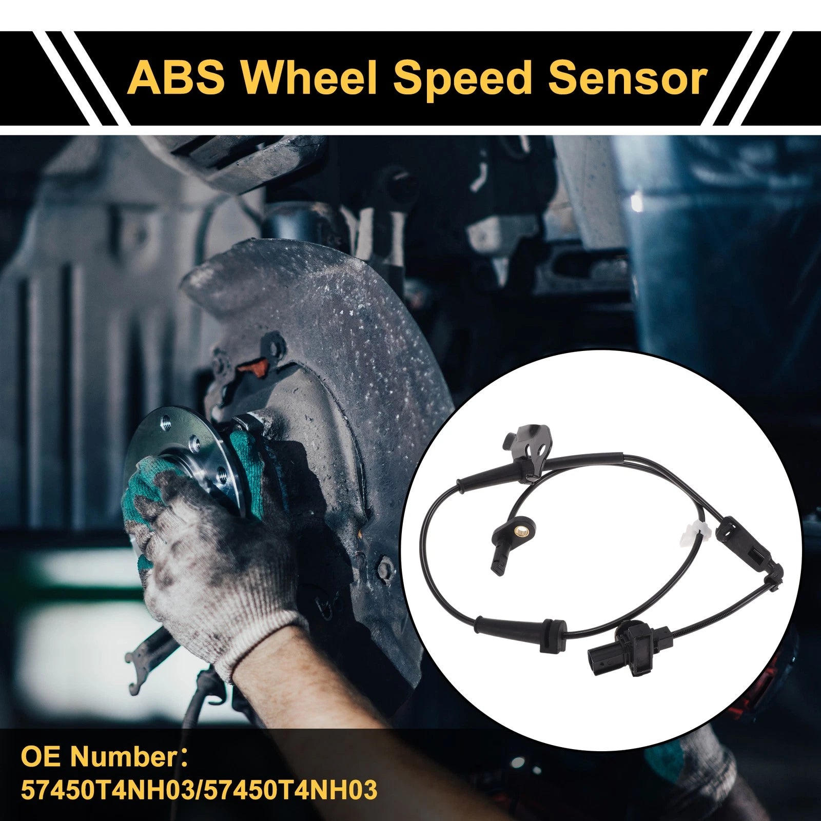 ABS Wheel Speed Sensor No. 57450T4NH03 for Honda Jade (2015–2020)
