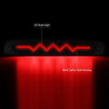 Sequential Heart Rate LED Carbon Third Brake Light for Ford Super Duty (1993–2016)