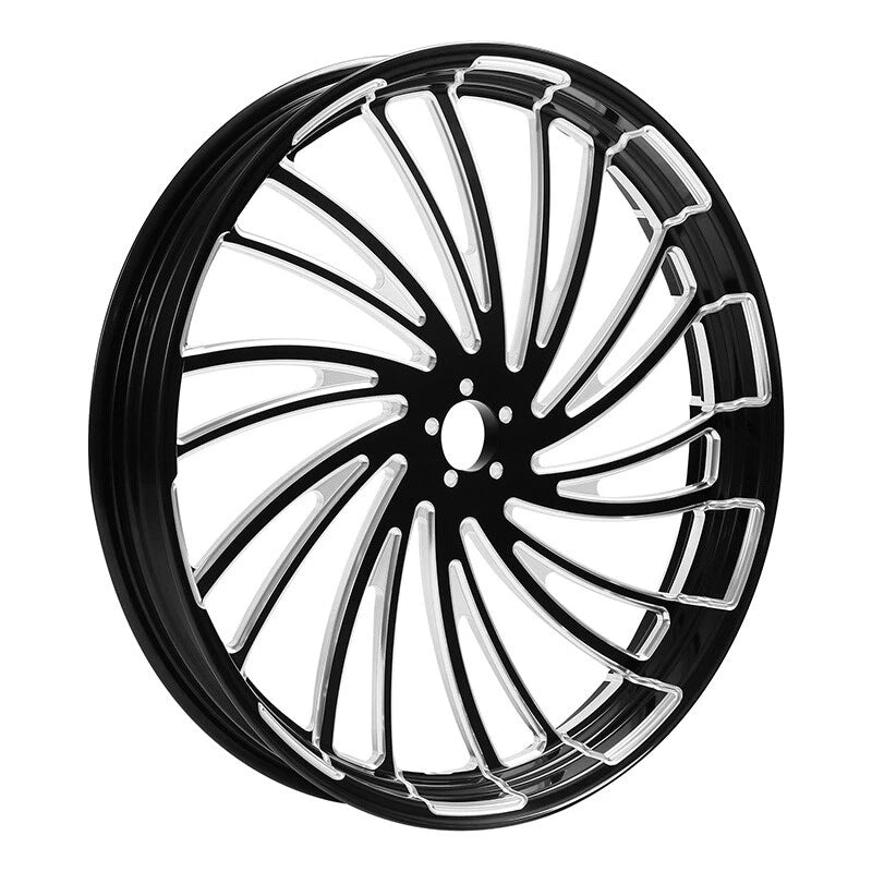 26" CNC Front Wheel Rim for Harley Road Glide (2008–2025) - Single Disc Hub