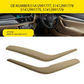 2X Inner Door Panel Handle Trim Cover for BMW X1 (2009–2016) Beige