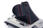 Automatic Shift Boot Cover for Mitsubishi Lancer (2008–2016) Red Stitch