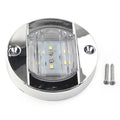 24V LED Side Marker Lights for Truck Trailer RV Boat (Round)