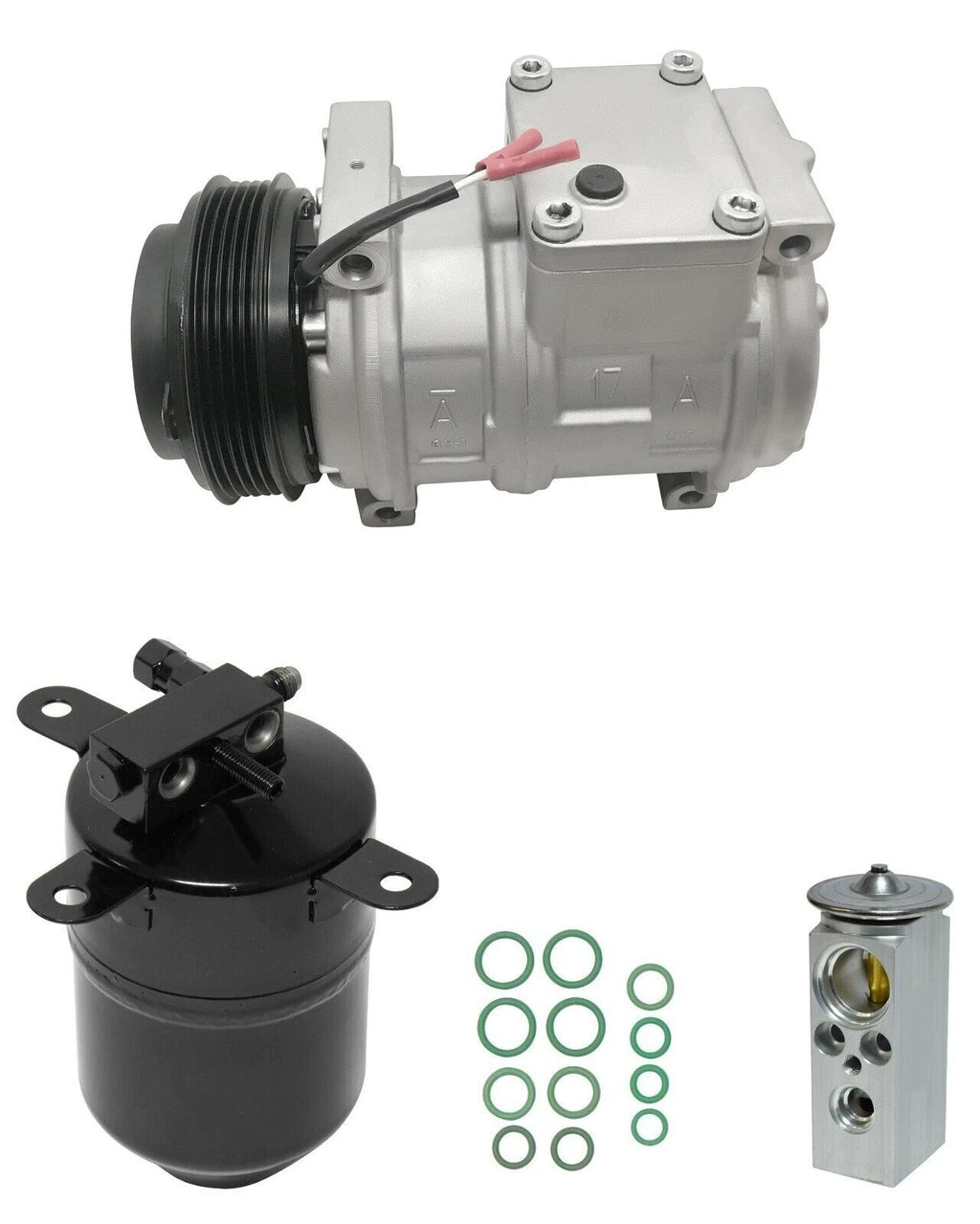 AC Compressor Kit Replacement for BMW 525i 2.5L (1991–1991)