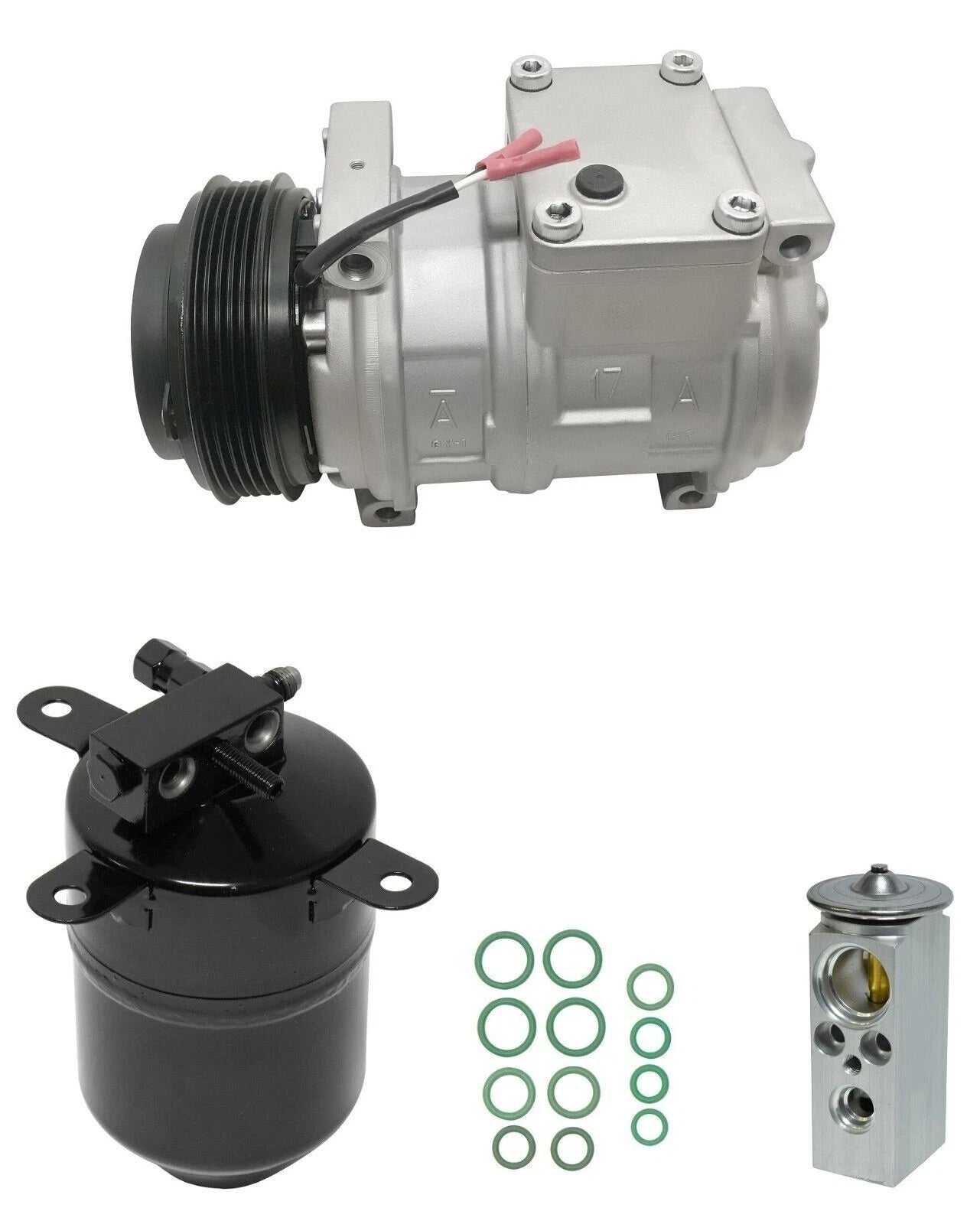 AC Compressor Kit Replacement for BMW 525i 2.5L (1991–1991)