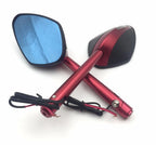 Universal Full Aluminium CNC Mirror with LED Indicator for Honda