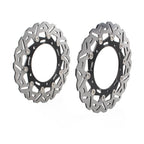 Pair Front Brake Discs Rotors for Kawasaki Ninja 650 Z650 Z900 RS (2017–2022)