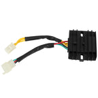 3 Pins Voltage Regulator Rectifier with 2 Plugs for Honda CBT125 CG