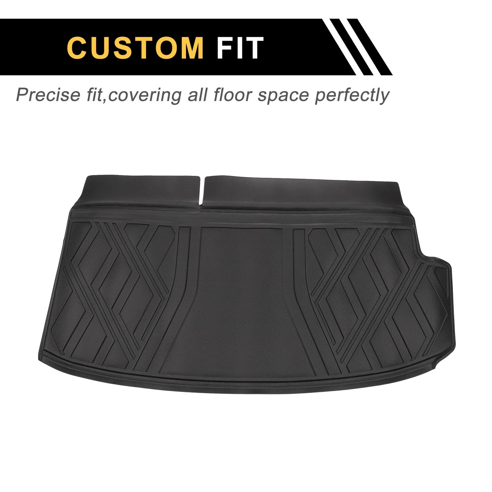 Cargo Liner Rear Trunk Mat for Chevrolet Traverse (2018–2024) TPE Diamond Pattern