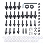 Fairing Bolts Kit for Suzuki GSXR1000 (2003–2004) - Black