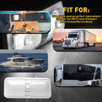 LED Interior Ceiling Light for RV Leisure Boat Camper Trailer (12V)