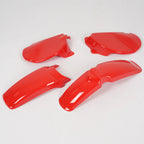 Plastic Kit for Honda XR75/XR80 (1977–1982) - Front/Rear Fender & Side Panels