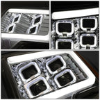 LED DRL Halo Quad Projector Headlight Lamp for Ford F-150 (2009–2014)
