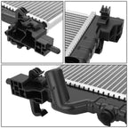 Full Aluminum Radiator for Chevrolet Spark 1.2L MT (2013–2015) DPI 13343