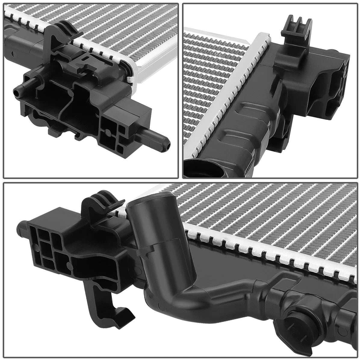 Full Aluminum Radiator for Chevrolet Spark 1.2L MT (2013–2015) DPI 13343