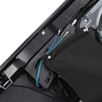 Hard Saddlebags for Harley CVO Street Glide (2023–2025) Dark Platinum Pinstripe